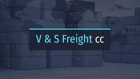 Clearing & Freight Forwarding Agents In Durban | V & S Freight cc