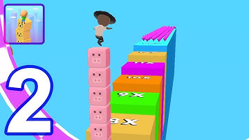 Cube Surfer | All Levels Gameplay #02 (Android, iOS)