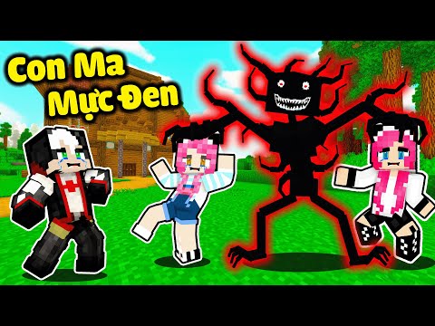 MỀU THỬ THÁCH 24 GIỜ TIÊU DIỆT MA MỰC TRONG MINECRAFT*1 NGÀY REDHOOD CHẾ TẠO QUÁI VẬT MỰC TROLL MỀU