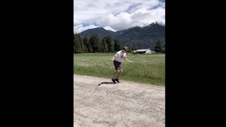 Impressive Jump Rope Combo With A View