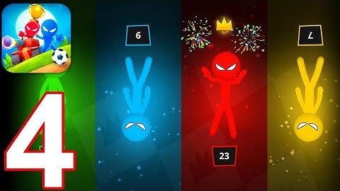 Stickman Party 2 3 4 - Gameplay Walkthrough Part 4 - Random Tournament Championship (Android, iOS)