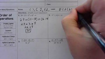 Unit 1 HW 2 Expressions and Operations Part 2