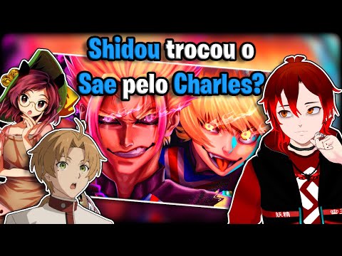 ITOSHI SAE FOI TROCADO? "Charles e Shidou (Blue Lock) | Jogada Perversa | AniRap & Ark King" | REACT