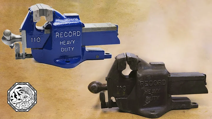 Engineers Bench Vice Restoration - Record No 110