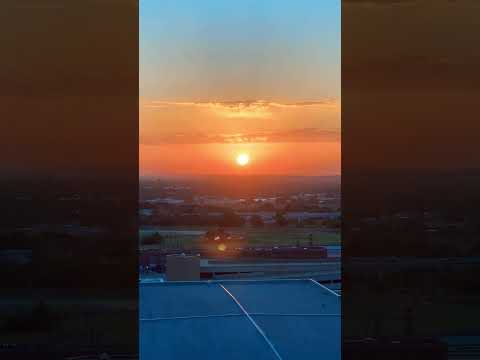 Sunrise over Texas