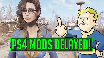 Fallout 4 - PS4 MODS BETA DELAYED UNTIL NEXT MONTH!?