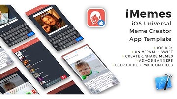 iMemes | iOS Universal Meme Creator App Template (Swift) | Codecanyon Scripts and Snippets