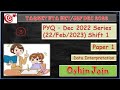 ACE IN DI ~ Data Interpretation - 22 Feb 2023 - Shift 1 - Detail Explanation #DI #ntaugcnetjrf