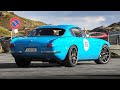 Volvo P1800 Cyan: 420hp/990Kg Restomod w/ 2.0L 4-Cylinder Turbo Engine - Accelerations & Sound!