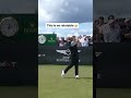 Tom Kim was just happy to keep the ball in play 😅😭