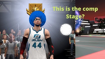 MY 2 WAY MID RANGE FINISHER DESTROYS the 1V1 COMP STAGE on NBA 2K20