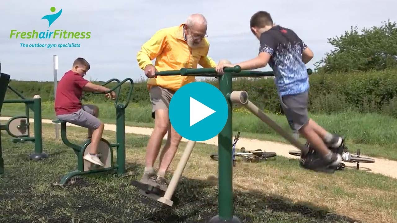 Fresh Air Fitness Outdoor Gym Equipment YouTube