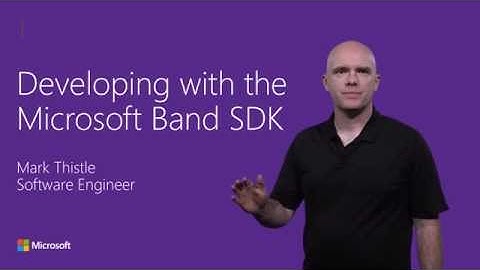 Developing Windows application with the Microsoft Band SDK