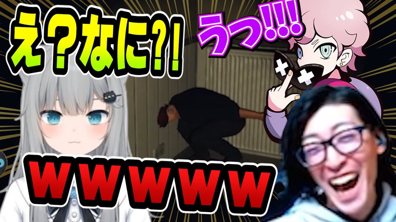 助けを待つなちょ猫ちゃんの顔が壁にぶっ刺さり大爆笑のクラッチ【甘城なつきさん/CRふらんしすこさん】【Crutch_Fi切り抜き】