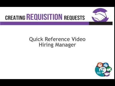 ATS  Creating Requisition Request