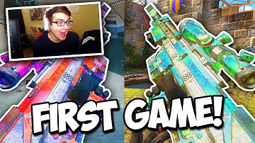 I HIT A TRICKSHOT MY FIRST GAME ON BO2! (TWO SHOTS IN ONE DAY!)