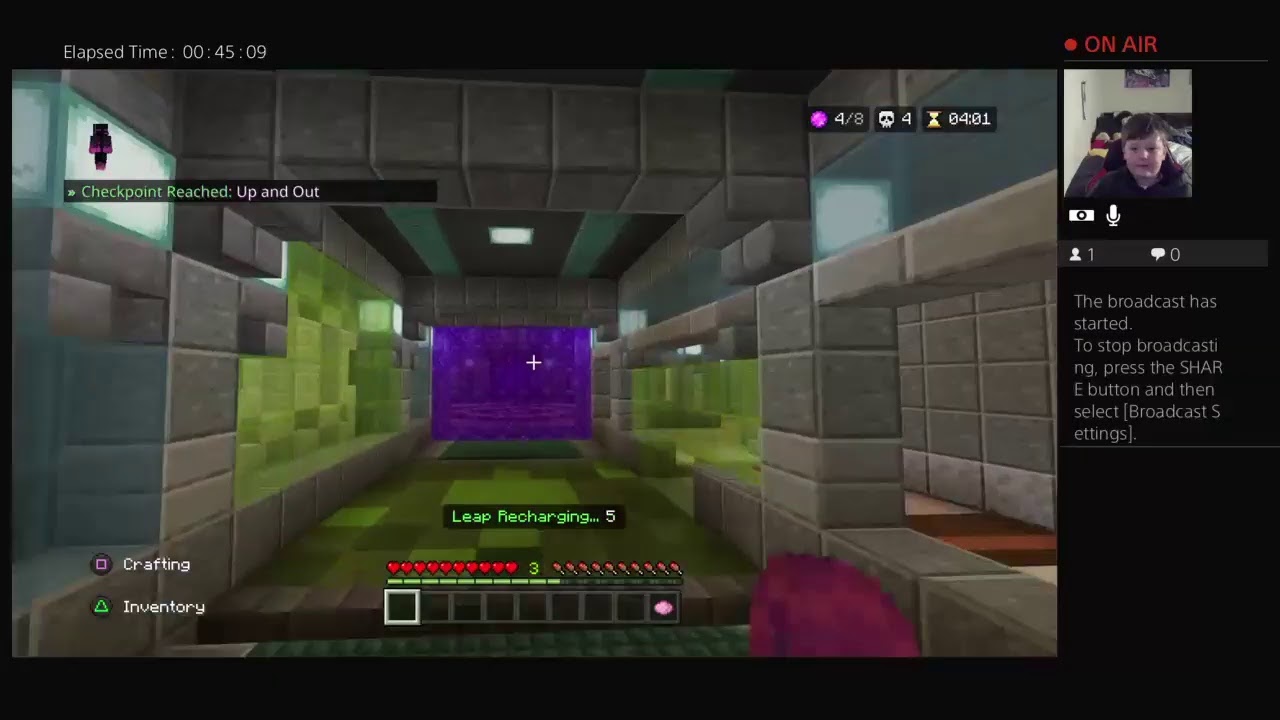 Playing minecraft server with exotic gost - YouTube