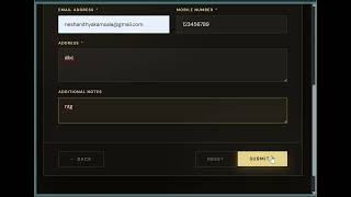 Simple registration form using Java