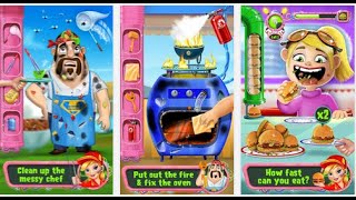 Burger Star Android İos Tabtale Free Game GAMEPLAY VİDEO screenshot 1