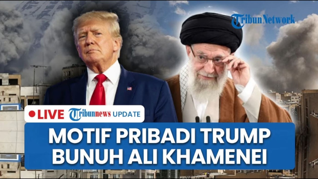 🔴LIVE: Trump Ungkap Motif Pribadi Bunuh Khamenei: Saya Menghabisinya sebelum Ia Menghabisi Saya