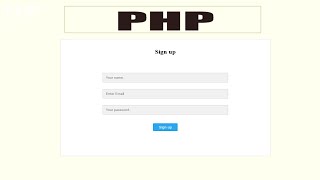 Full user registration  system with PHP and MYSQL database