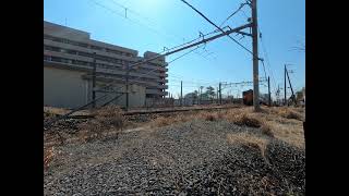 JR東日本　新潟支社　115系　越後線　湘南色　白山到着