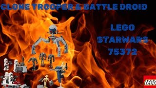 #75372#BATTLE PACK CLONE TROOPER & BATTLE DROID!!