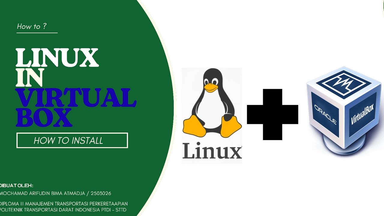 CARA INSTALL LINUX DI VIRTUAL BOX!! (Untuk Pemula) - YouTube