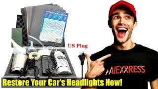 Ultimate Headlight Polishing Kit! Get Crystal Clear Headlights Now!