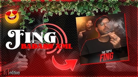 Ae inspired free project || @FING. badass project xml.