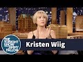 Kristen Wiig Makes Up Fake Cocktail Recipes on the Spot