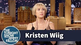 Kristen Wiig Makes Up Fake Cocktail Recipes on the Spot