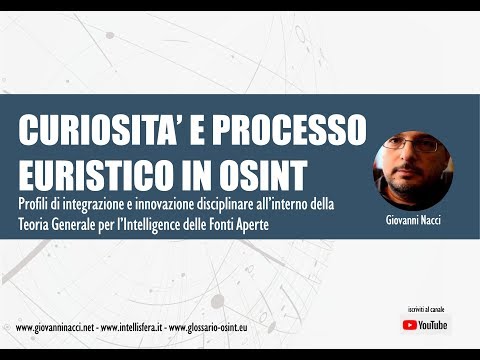 Curiosità e processo euristico in OSINT