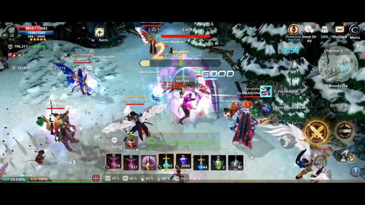 cabal forcebladder vs archer