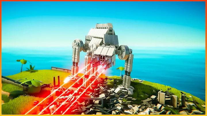 Laser vs Building #015 🚧 VEHICLE AT - AT MK2 Instruments of Destruction