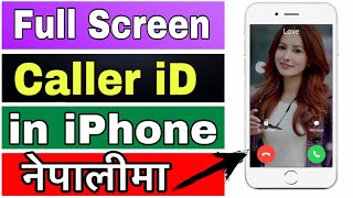 Enable Full Screen Photo in incoming call in iPhone|| 2020 new method screenshot 5