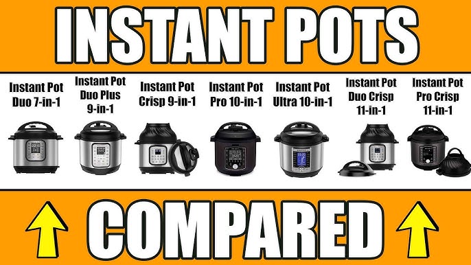 Instant Pot Comparison Chart 2023 Which Model Is Right For, 47% OFF