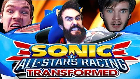 How do you play multiplayer on Sonic All-Stars racing Transformed?