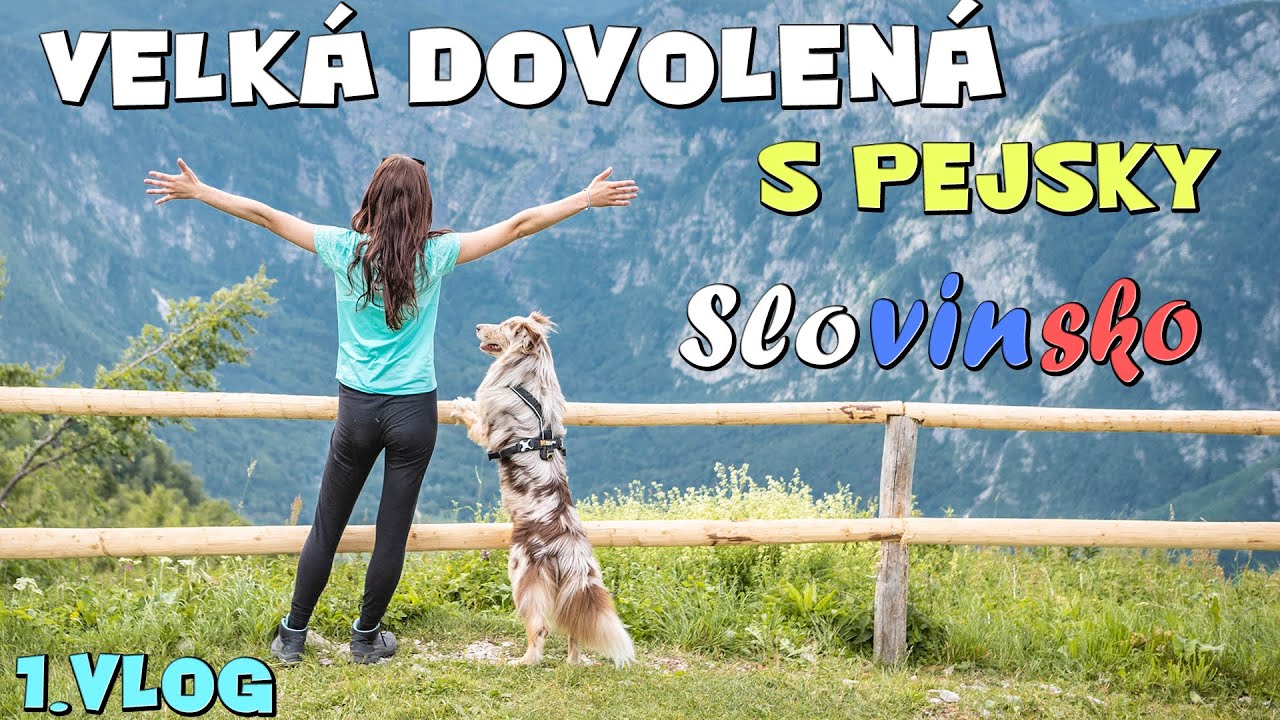 VELKÁ PSÍ DOVOLENÁ ve Slovinsku! | Vlog 1. část