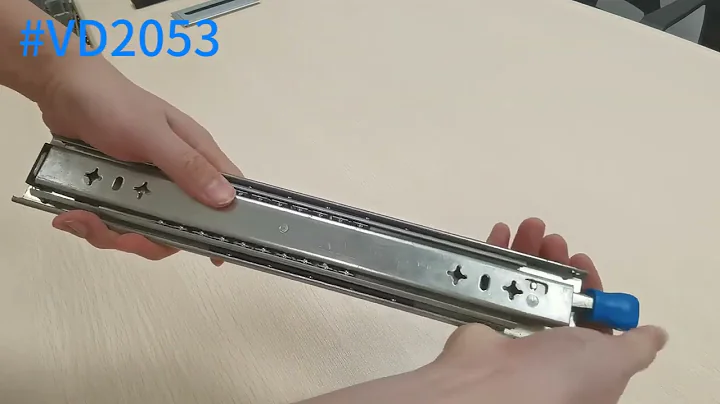 How the #VD2053 drawer slides locking function work & how to separate