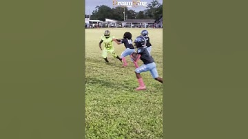 #firstdown #8u Westside Wildcats #1 Gutzy Ousley back to back runs for 1st downs vs Atlantic
