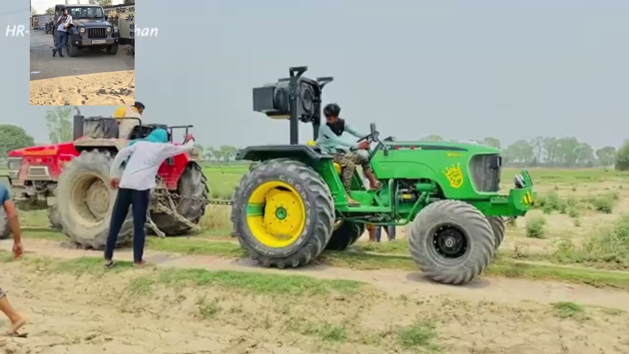 John deere vs Mahindra tochan 