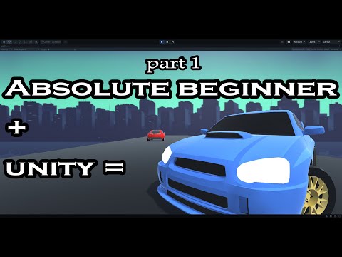 Absolute Beginner Unity 2022 Guide - part 1