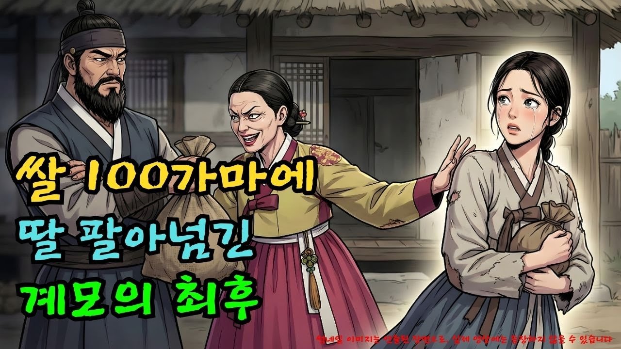 쌀 100가마니에 '백정 소굴'로 팔려간 여인... 첫날밤 남편의 반전 행동 |야담·민담·전설·설화·옛날이야기·야사·오디오북