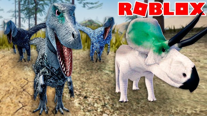 NOVO JOGO de DINOSSAUROS mais REALISTA do ROBLOX!