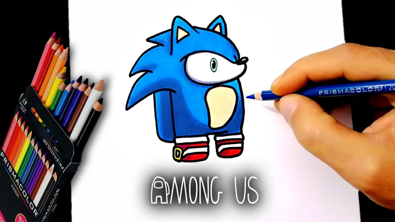 Desenholandia Colorindo Sonic e outros Personagens do Jogo Sonic, Filme  Sonic 2019