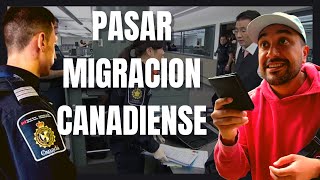 PREGUNTAS EN EL AEROPUERTO DE CANADA / CONSEJOS PARA PASAR MIGRACION CANADIENSE #canada2022
