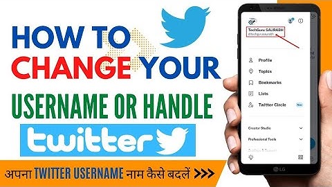 How to Change Your Twitter Handle or Username || अपना Twitter हैंडल या Username कैसे बदलें #twitter