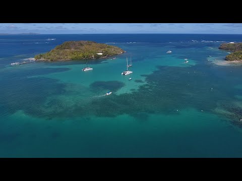 Anchoring between the reefs at Martinique&rsquo;s east coast - Sailing Greatcircle (ep.243)