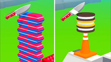 Slice It All Gameplay! Satisfying and Relaxing ASMR Slicing Video NEW UPDATE